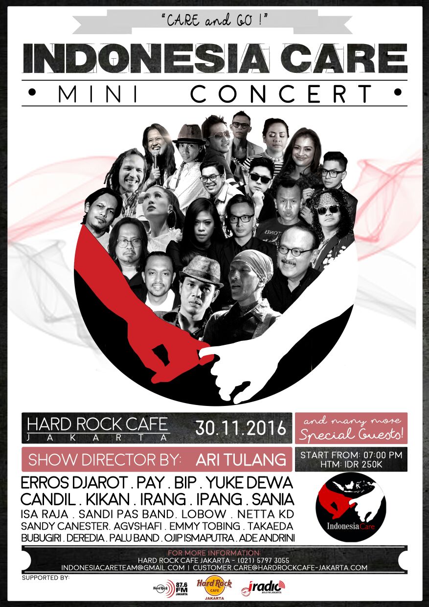 Indonesia Care 2016 di Hardrock Cafe