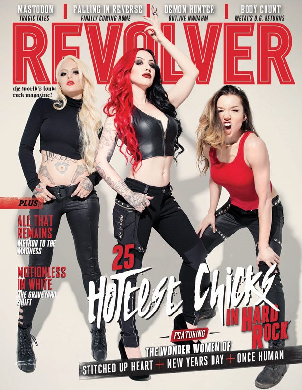 Rocker Cantik Hiasi Sampul Revolver Mei 2017