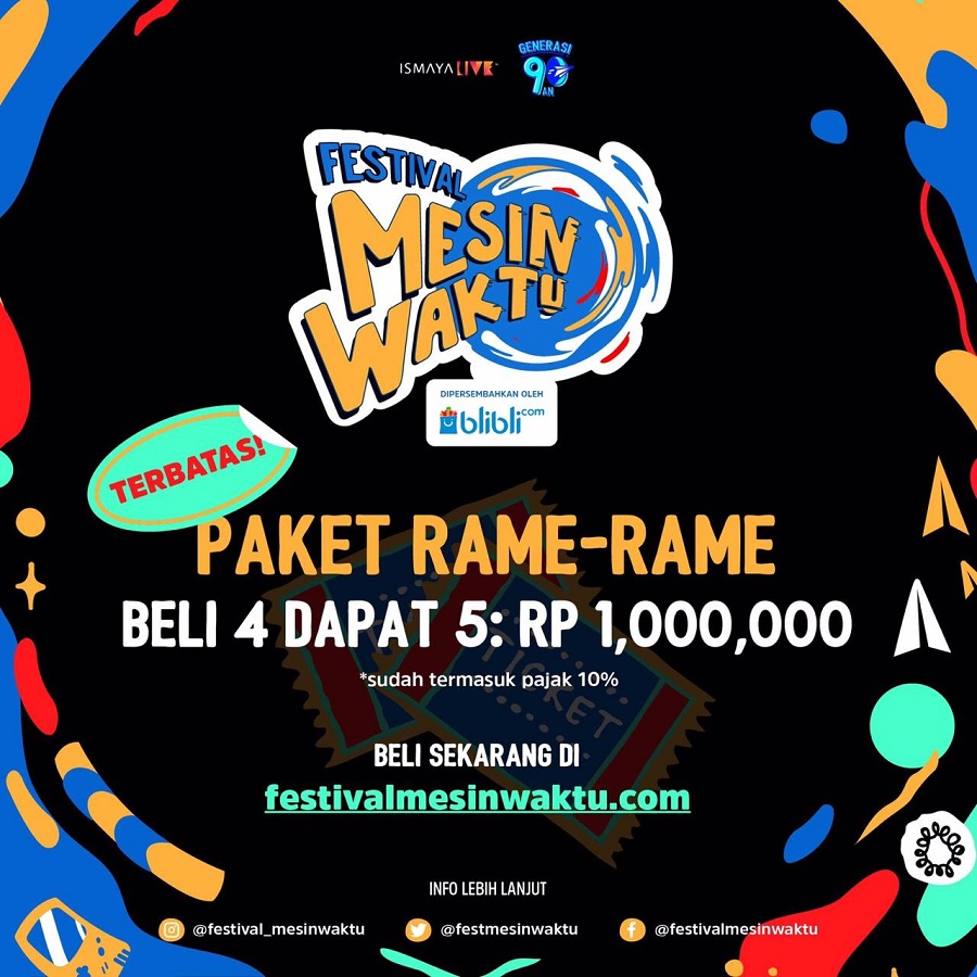 Bersiap untuk Festival Mesin Waktu 2019