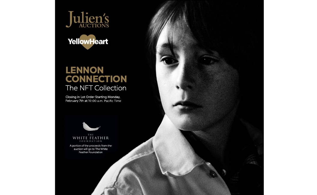 Yuk, Serbu Memorabilia NFT John Lennon dan The Beatles dari Julian Lennon!